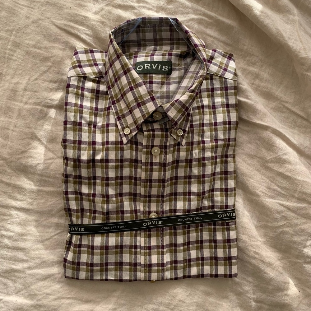 BRAND NEW Men’s Orvis Button down